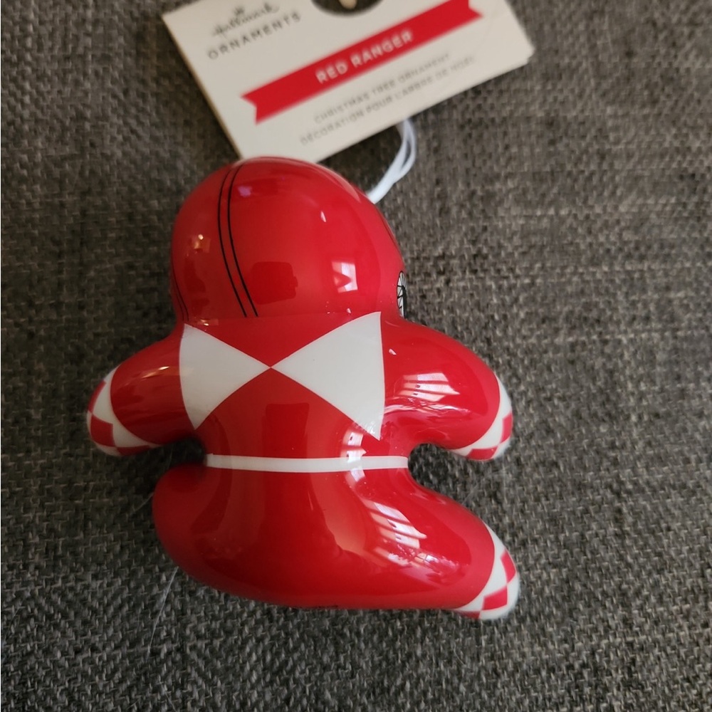 Power Ranger Red and White Ranger Figure - Picture 2 of 2